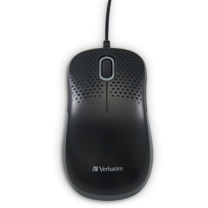 VERBATIM SILENT OPTICAL MOUSE BLACK USB